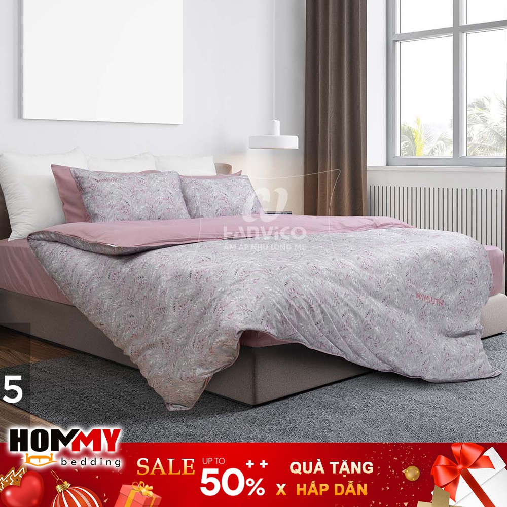❤️ Bộ Chăn Ga Gối ❤️ Hanvico My Youth MY65 chất liệu vải cotton cao cấp