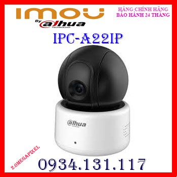 CAMERA DAHUA IP 2.0 MEGAPIXEL HỒNG NGOẠI KHÔNG DÂY DH-IPC-A22IP | WebRaoVat - webraovat.net.vn