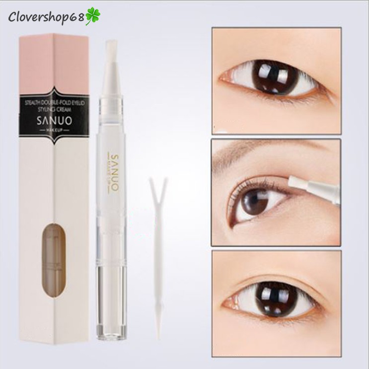 Bút kích mí Sanuo - Gel kích mí mắt tiện dụng cho đôi mắt 2 mí to tròn Clovershop68