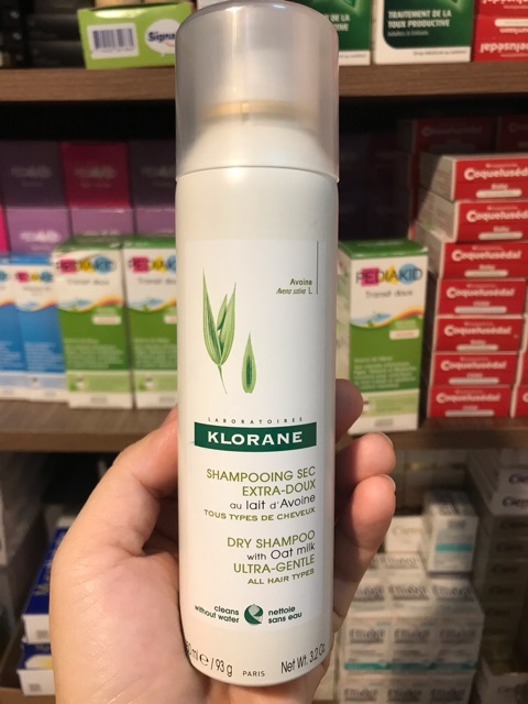 Dầu gội khô Klorane Pháp 150ml