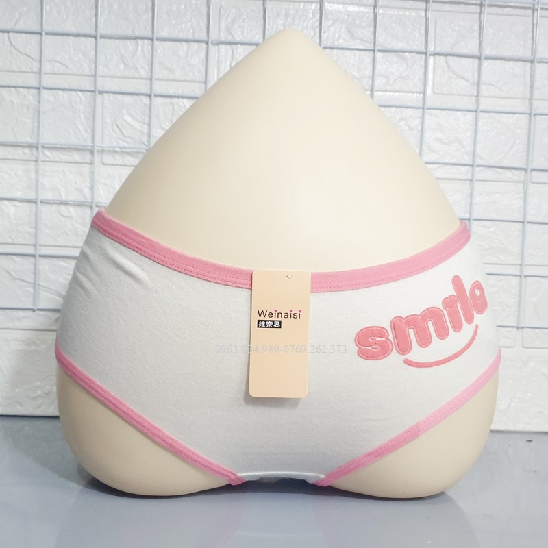 Quần lót nữ QN.05 nhiều màu trẻ trung cho chị em - chữ smile cực yêu
