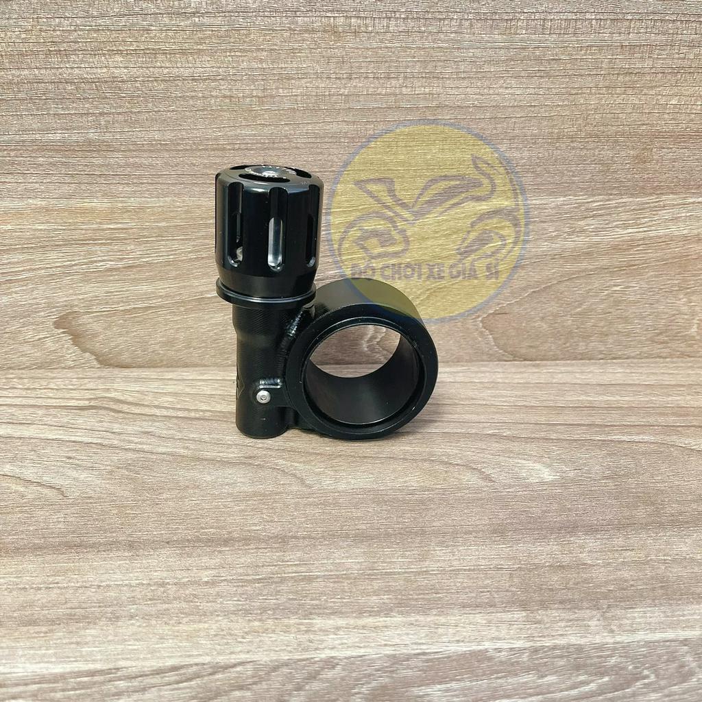 Núm HPA Factory tăng chỉnh độ nặng nhẹ phuộc, bên trái, dùng cho phuộc ohlins,yss,nitron,rcb.... Màu đen núm đen