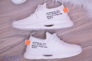 Giày cặp nam nữ Off White Full Trắng