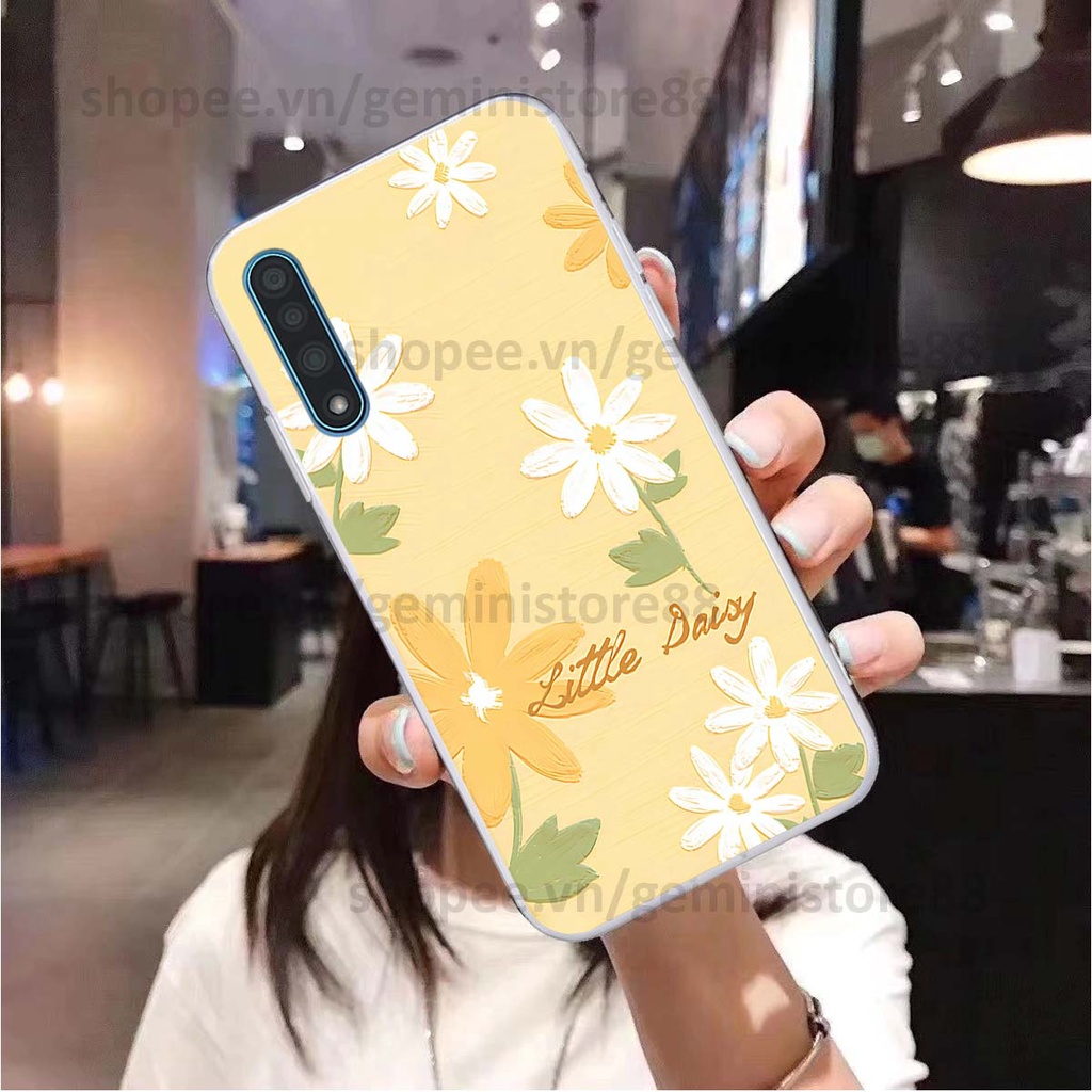 Ốp Vsmart Live in hình hoa lá nhiều màu sắc siêu đẹp, siêu xinh, siêu cá tính