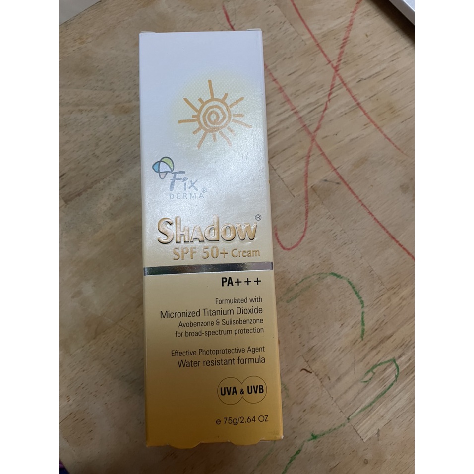 (HÀNG CHÍNH HÃNG) Kem chống nắng Fixderma Shadow SPF 50+ Cream (75g)