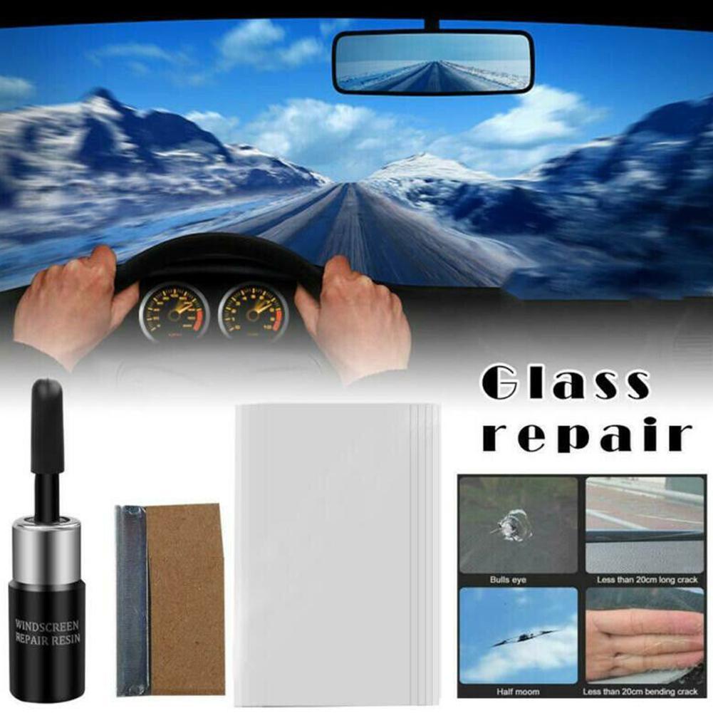 Bộ Dung Dịch Sửa Chữa Kính Chắn Gió Bị Nứt Xe Hơi Q9M7