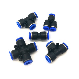 10 ( ĐẦU NỐI) KHỚP NỐI NHANH NHỰA ỐNG 8MM