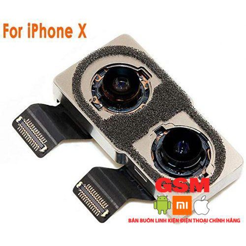 Cụm Camera sau iPhone X Zin Bóc Máy - GSM Hải Phòng