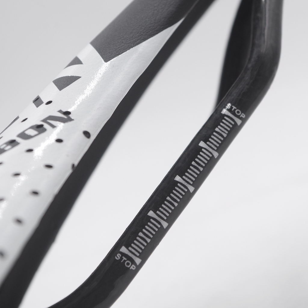 Yên xe đạp leo núi WALGUN bằng da pu và sợi carbon siêu nhẹ cao cấp cỡ 143mm/166mm