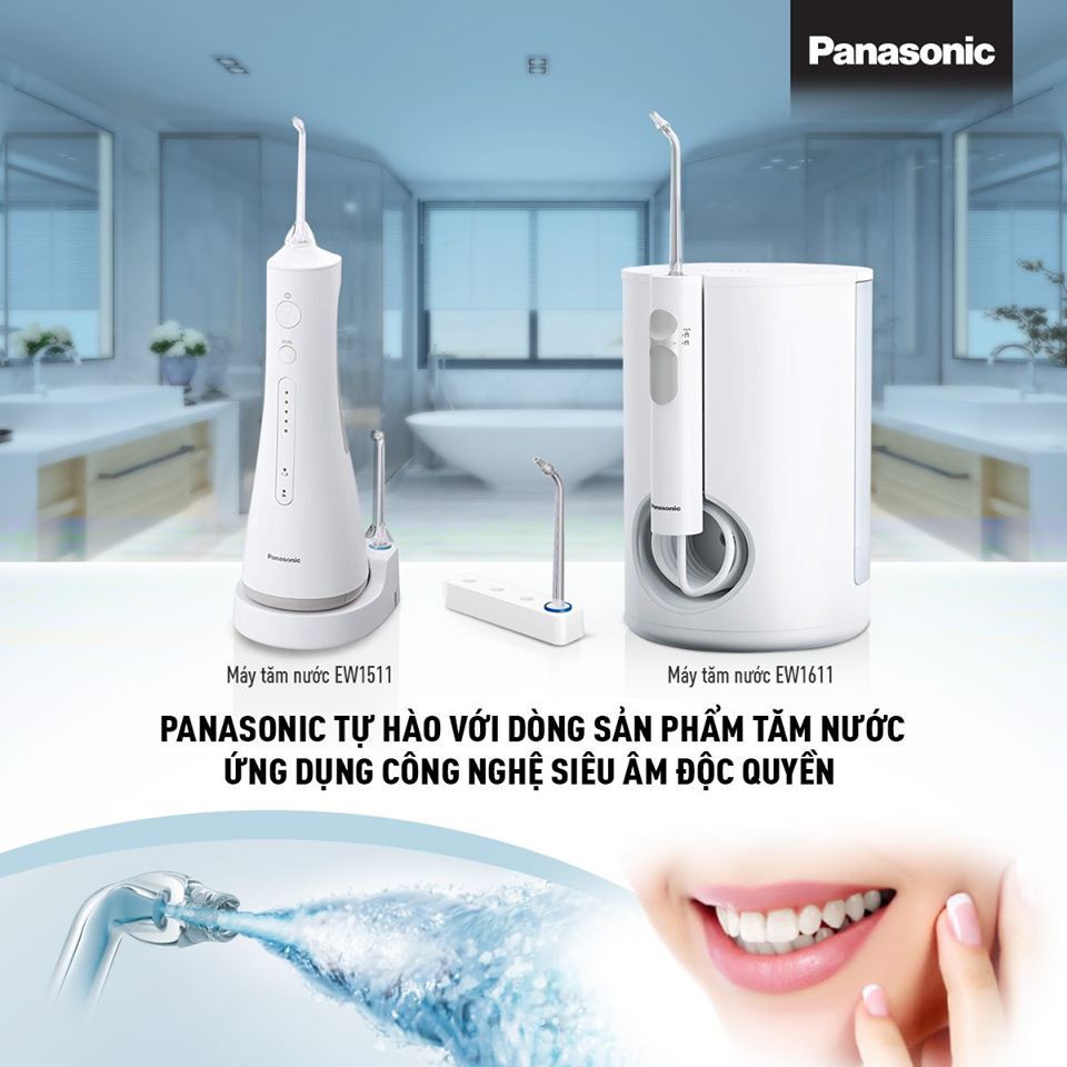 Tăm nước cố định Panasonic EW1611 - Chỉ thêm nước 1 lần mỗi khi sử dụng