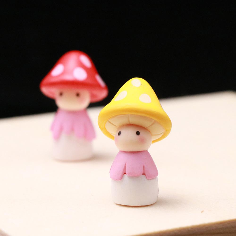 Đồ trang trí Cây Nấm Mini Bằng Nhựa Resin Thủ Công Trang Trí Tiểu Cảnh / Nhà Búp Bê