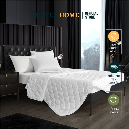 Tấm Lót Bảo Vệ Nệm - Đệm RIOTEX Vải Kate Chần Gòn Dày 7mm - Kích Thước 1m/1m2/1m4/1m6/1m8/2m