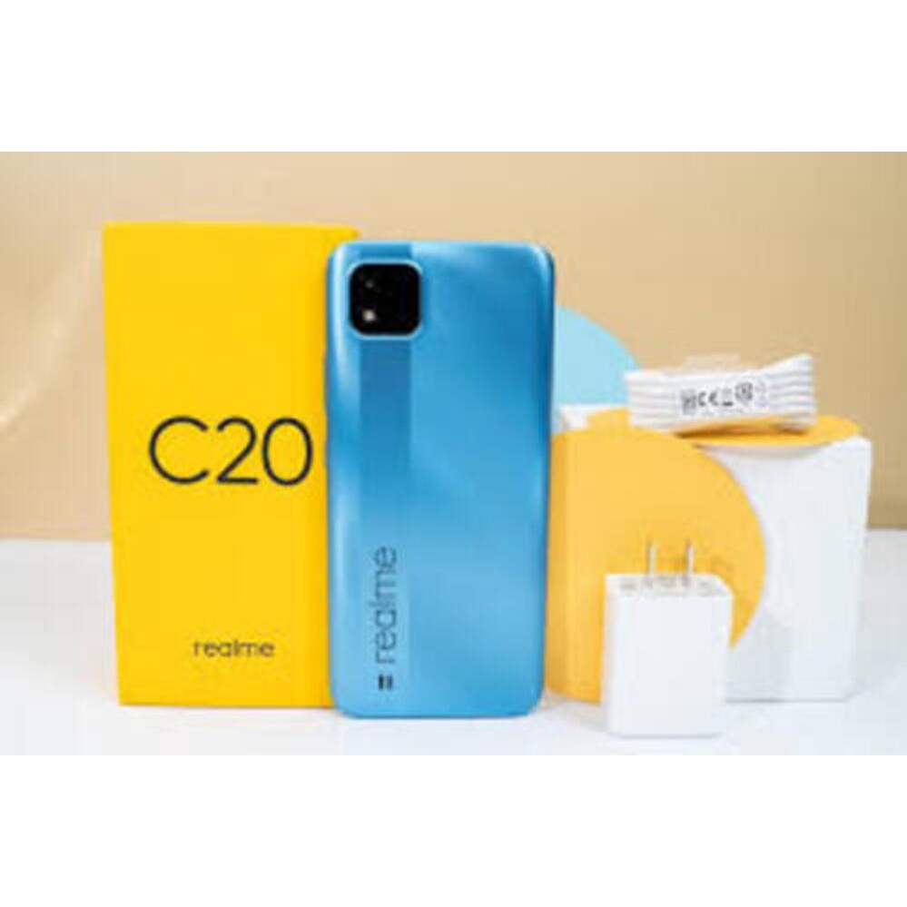 điện thoại Realme C20 2sim ram 2G rom 32G Chính Hãng, Màn hình: LCD6.5&quot;HD+, pin 5000mah, cày Game siêu mượt