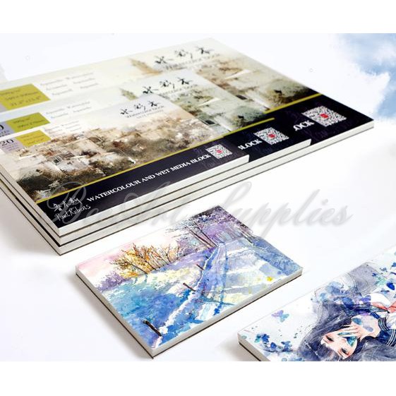 Sổ Vẽ Màu Nước Paul Rubens 300gsm 100%cotton (20 TỜ )