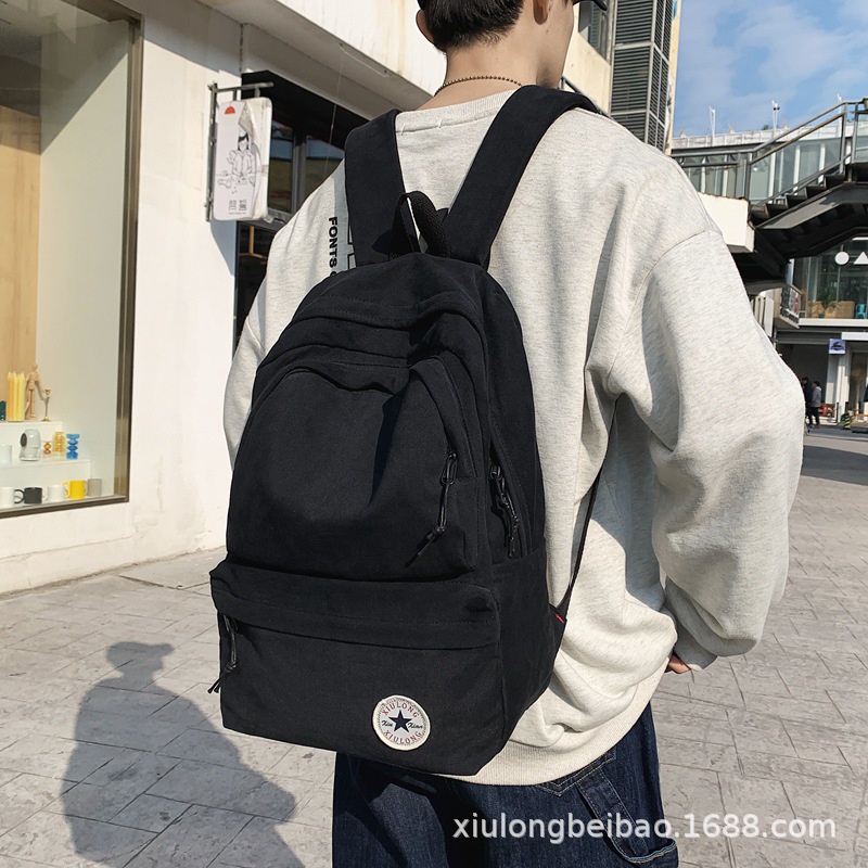 Ba lô du lịch màu sắc đơn giản cho cả nam và nữ