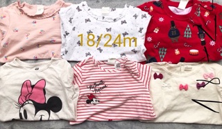 Áo thun dài tay bé gái H&M