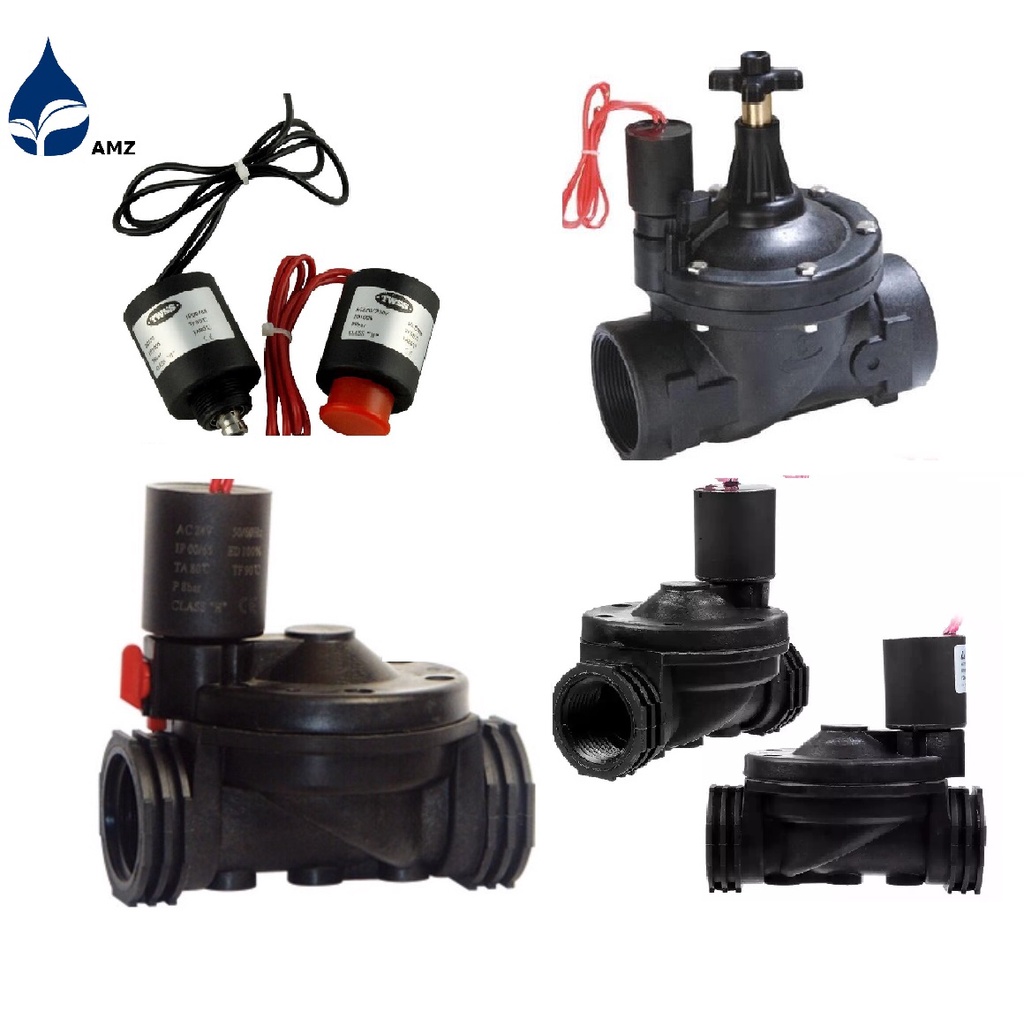 Van điện từ nhựa ngoài trời AMZ H-T 21 - 27 - 34mm 220v/24vac/24vdc