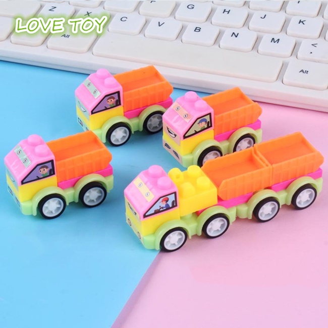 Xe Kéo Đồ Chơi Mini Nhiều Màu Sắc Dễ Thương Cho Bé