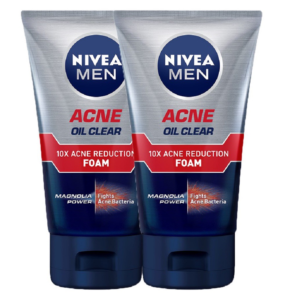 Sữa Rửa Mặt Nivea Men Acne Oil Clear Giúp Ngăn Ngừa Mụn 100g - 82378