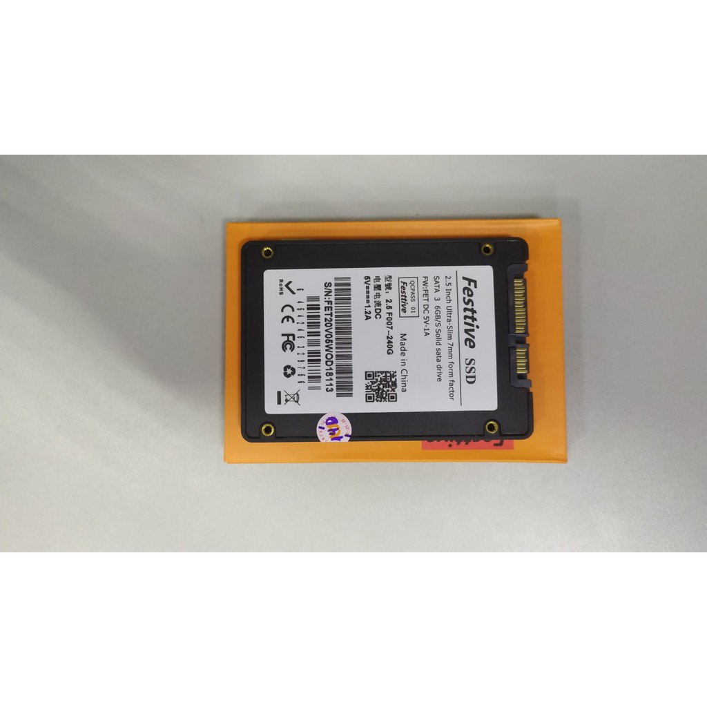 Ổ SSD Festtive 60GB, 64GB, 120GB, 128GB, 240GB, 256GB Mới 100% - bảo hành 36 tháng | BigBuy360 - bigbuy360.vn