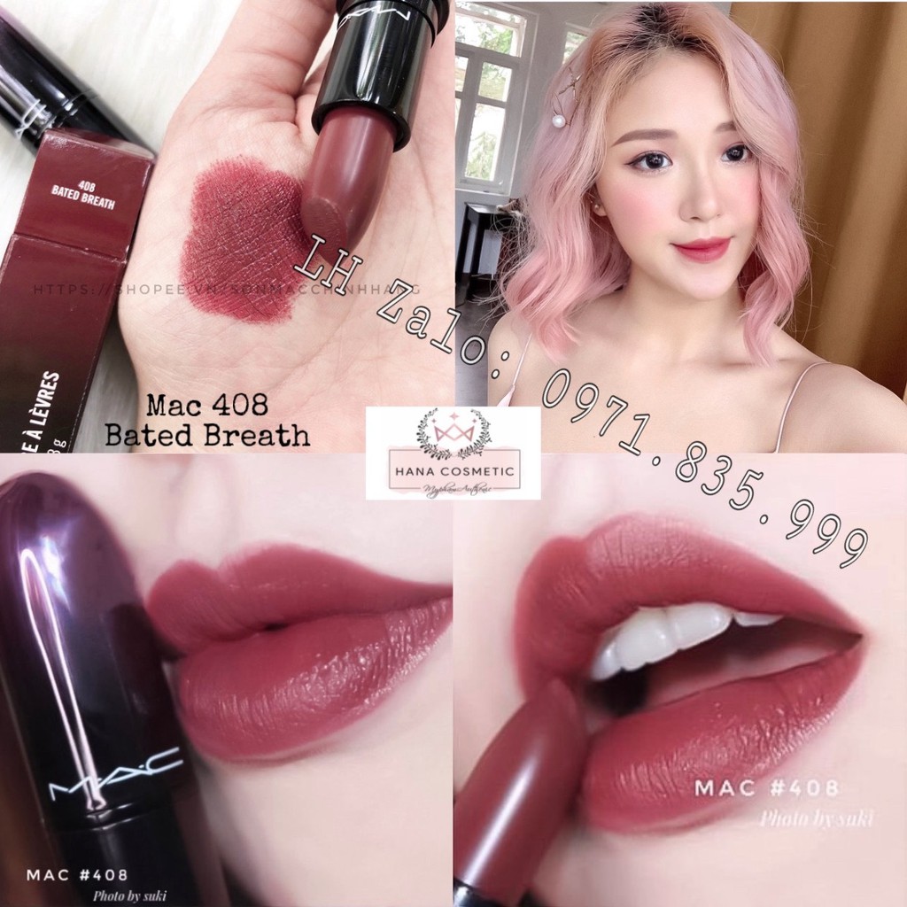 Son Mac Powder Kiss Lipstick, Mac Rettro Matte Chính Hãng Full Size 3g | BigBuy360 - bigbuy360.vn