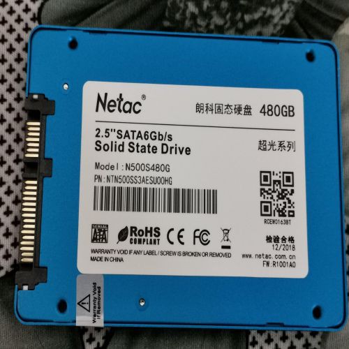 Ổ cứng SSD 480GB NETAC 2.5 inch SATA 6Gb/s- bảo hành 3 năm