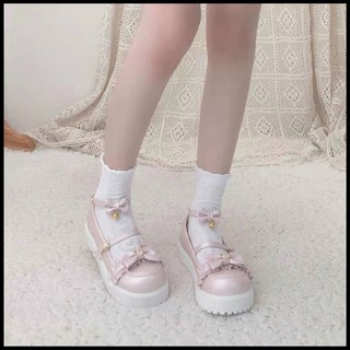 [Order] YAS0695-Giày lolita chuông mèo