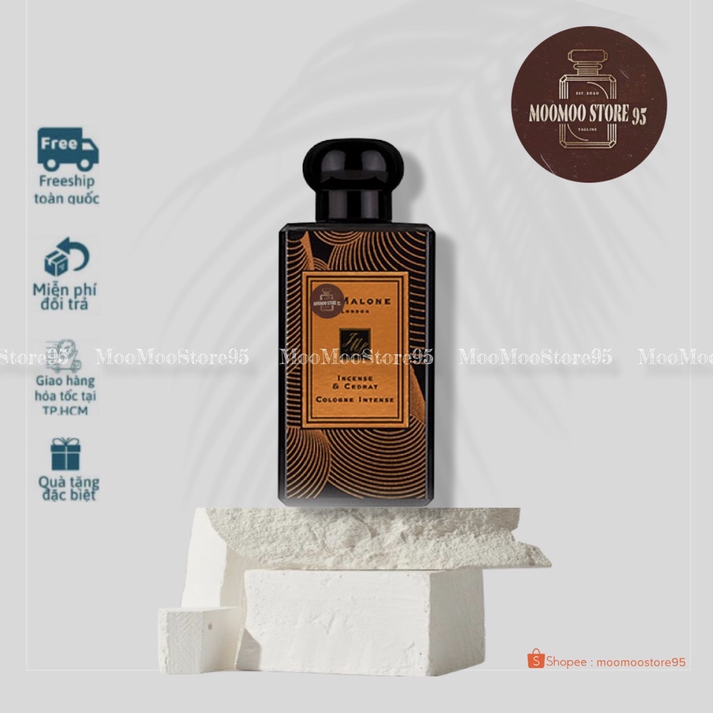 NEW -𝐌𝐨𝐨𝐌𝐨𝐨- 𝐉𝐨 𝐌𝐚𝐥𝐨𝐧𝐞 Incense &amp; Cedrat | Nước hoa unisex | Sang trọng , Tinh tế , Nhẹ Nhàng