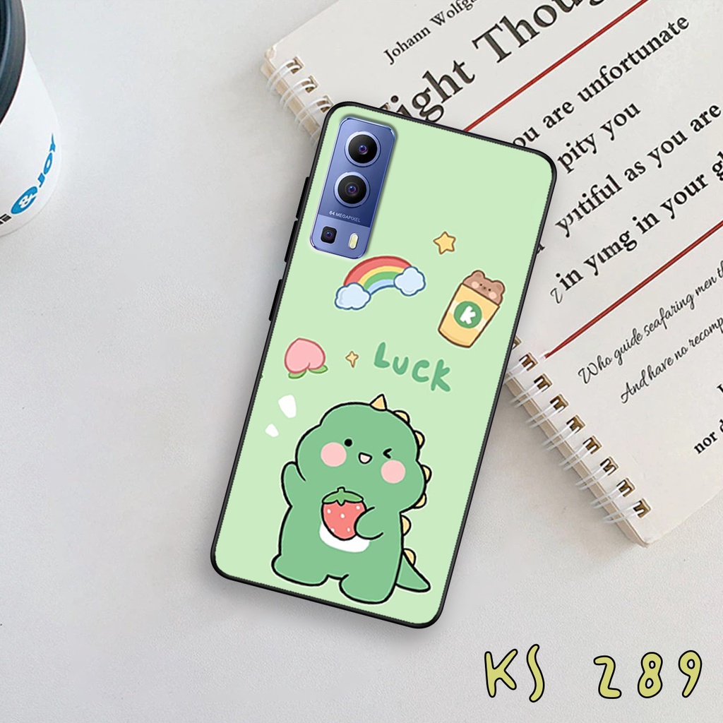 Ốp lưng Vivo y72 5G - Vivo Y15s - Vivo Y52s - Ốp in hình khủng long,dinosaur dễ thương