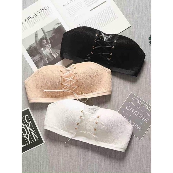 Áo ngực ren chống tụt rút dây siêu nâng,áo lót nữ