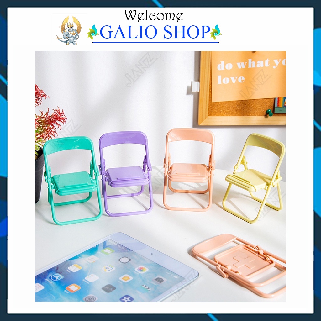 Giá Đỡ Điện Thoại Ghế Nhựa Móc Điện Thoại - Dễ Thương -Ngộ Nghĩnh Trang Trí bàn làm việc học tập