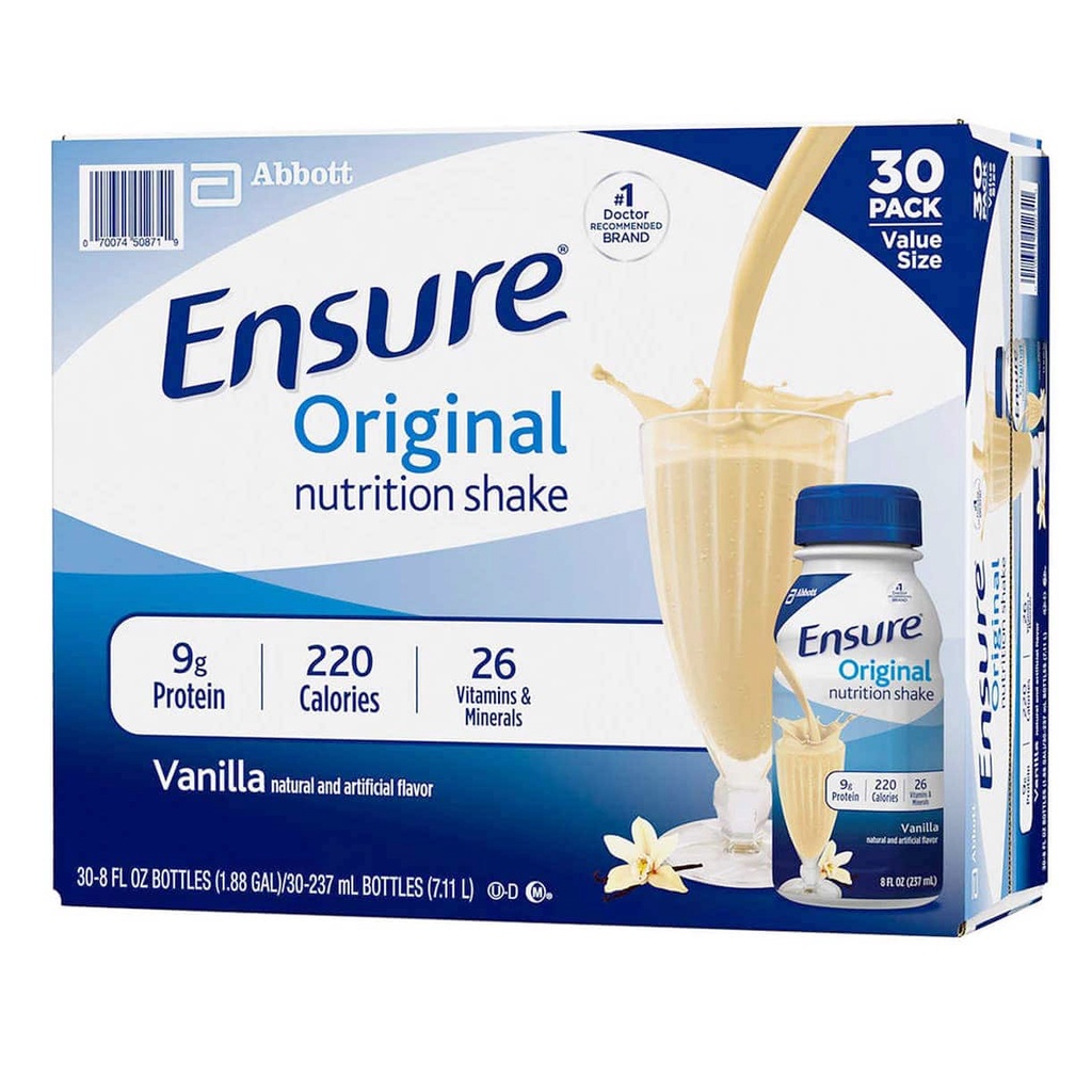 Sữa Nước ORIGINAL (THÙNG 24 CHAI) - ENSURE ORIGINAL NUTRITION SHAKE