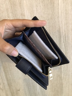 VÍ C0ACH NGẮN DA THẬT (hồng)