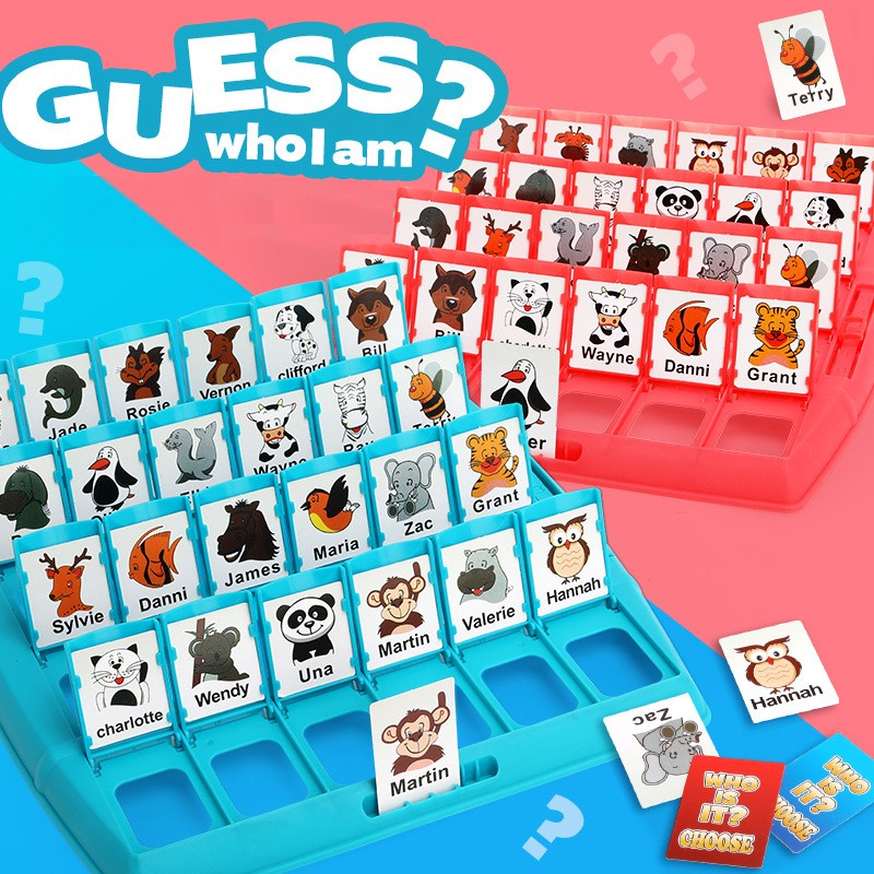 Bộ Đồ Chơi Board Game Who Is It Dành Cho Trẻ Em