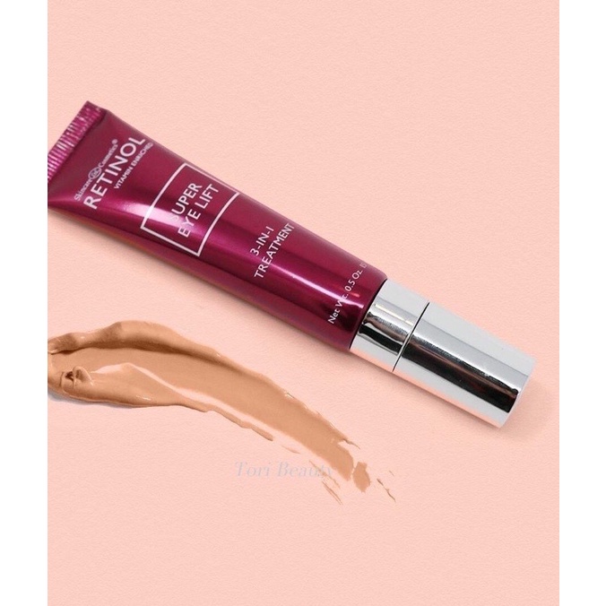 Kem mắt Retinol Super Eye Lift làm mờ nếp nhăn, rãnh cười 15g