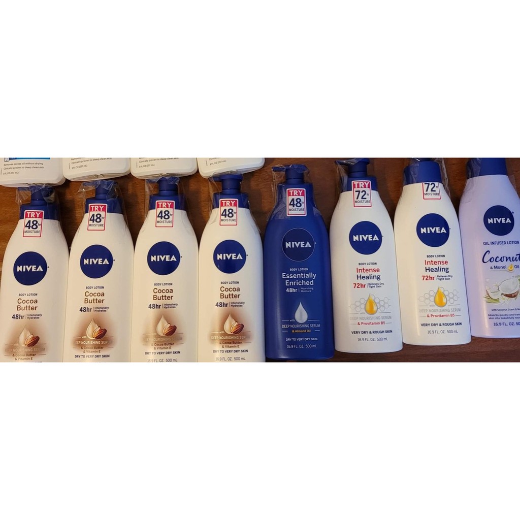 Sưã Dưỡng Ẩm NIVEA COCOA BUTTER Body Lotion 48H