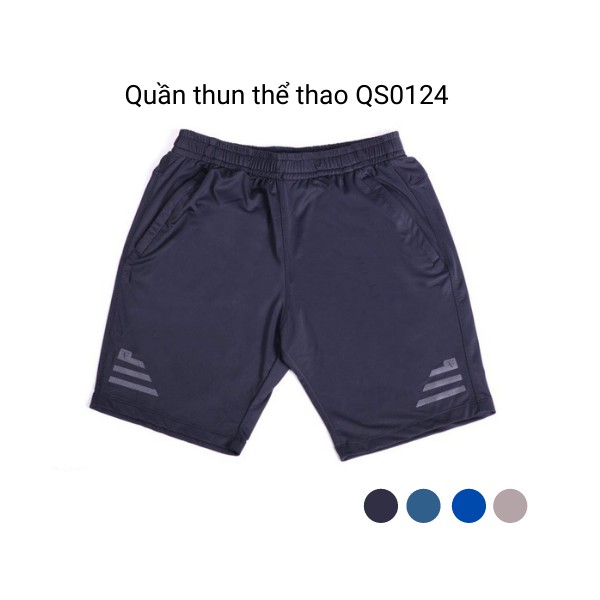 Quần thun thể thao nam An Thắng. Quần sooc thun cao cấp dày dặn, co giãn thoải mái, ko nhăn nhàu