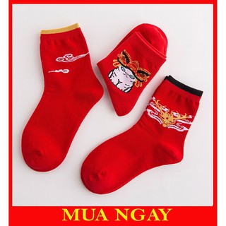 Vớ tất cổ cao, ấm áp may mắn cực xinh TN121