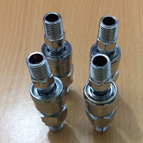 Khớp nối cắm nhanh máy nén khí ren ngoài 13mm, đầu nối hơi lắp máy nén khí