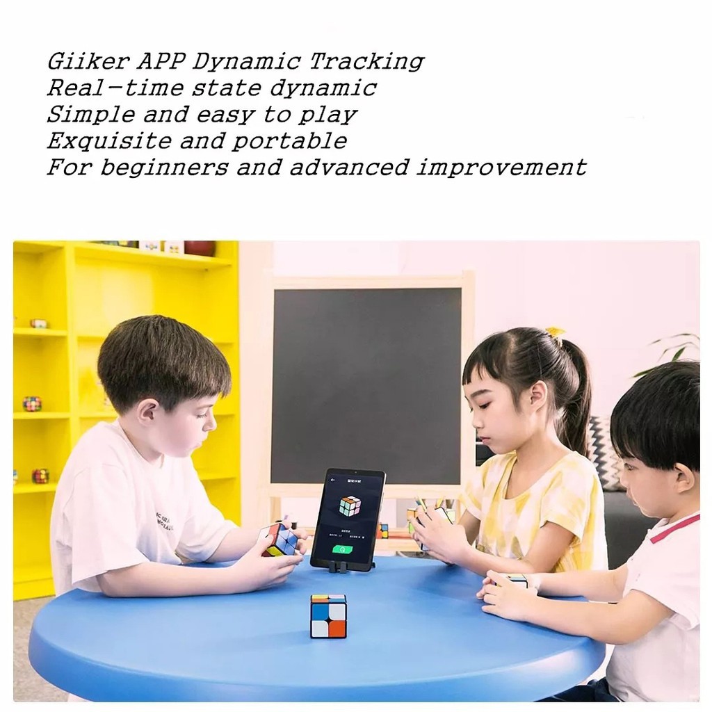 ✱✇Khối Rubik Xiaomi Giiker i2 Từ Tính Thông Minh Kết Nối Với Ứng Dụng Vui Nhộn Dạy Kĩ Năng Phát Triển Trí Tuệ
