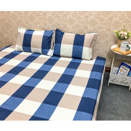 Bộ 1 ga 2 vỏ gối nằm đệm dày từ 20-25cm