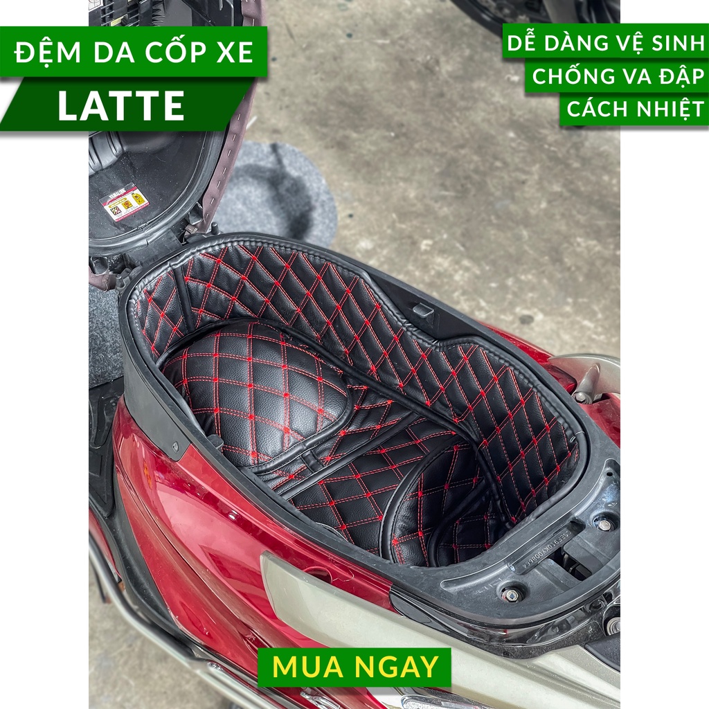 Lót Cốp Da Chống Nóng Chống shock - YAMAHA LATTE (ACRUZO)-Giá Tận Xưởng-Có Túi Giấy Tờ