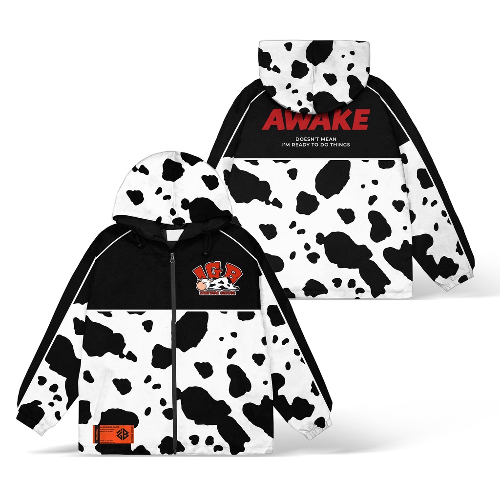 Áo Khoác Bò Sữa iMA God Breaker (iGB Cute Cow Jacket)