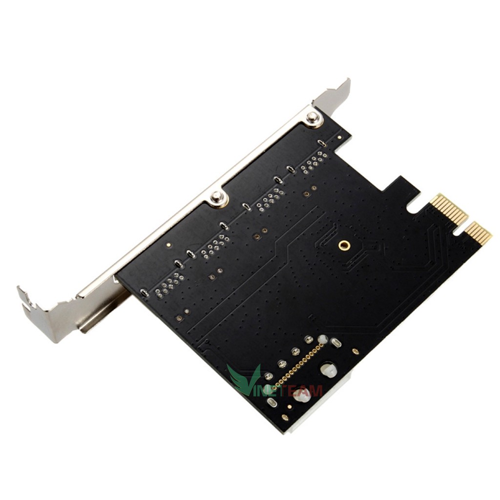 Card chuyển đổi Pcie to usb 3 0 4 port (Đen) -dc1050