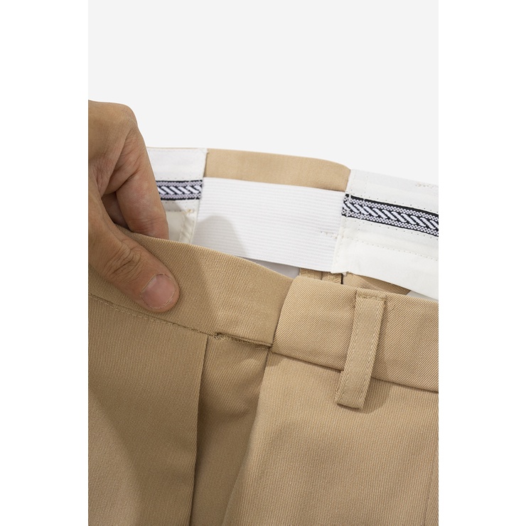 OWL BRAND® LOOSE TROUSER - Quần âu ống rộng suông / Tan