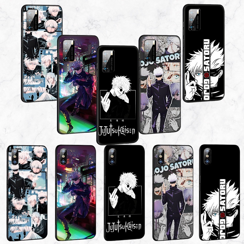 Ốp Điện Thoại Hình Satoru Gojo Jujutsu Kaisen Cho OPPO A15 A15s A5 A9 A8 A31 A32 A53 A73 2020 F5 F7 F9 Pro A7X GA185