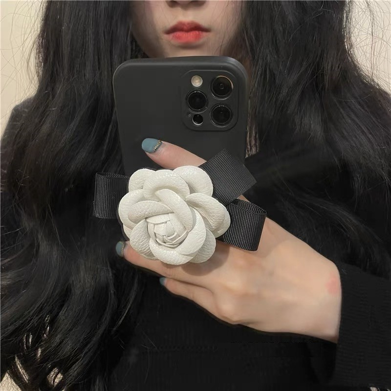 Ốp Điện Thoại Mềm Chống Rơi Hình Hoa Trà Cho iphone 14pro max 6 7 8 plus 11 11 pro 11 promax 12 12 pro 13 pro max