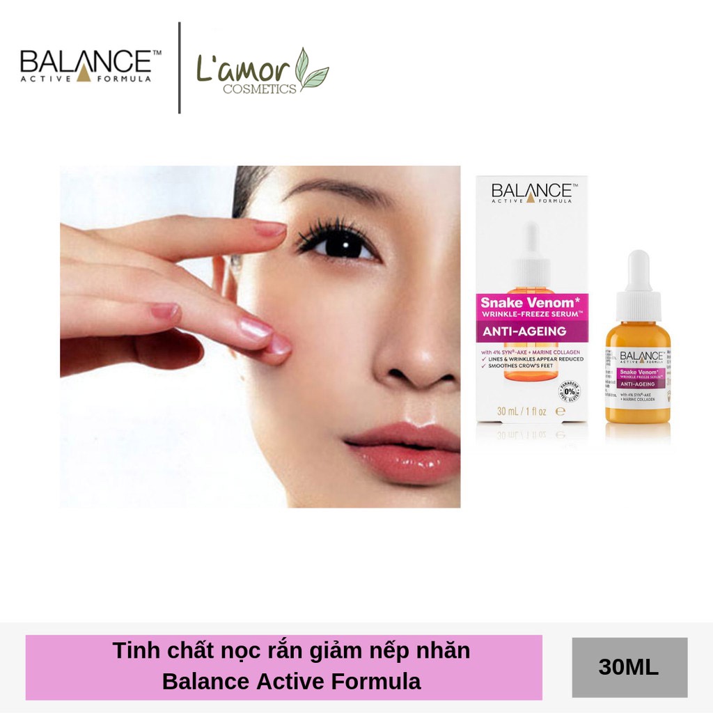 [ HÀNG UK] Serum nọc rắn Balance Snake Venom chống nhăn, lão hóa 30ml | BigBuy360 - bigbuy360.vn