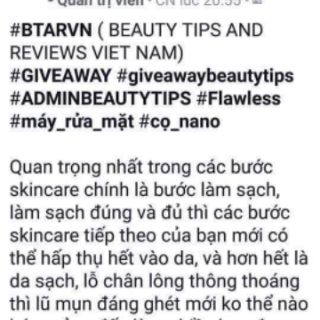 MÁY RỬA MẶT NANO FLAWLESS