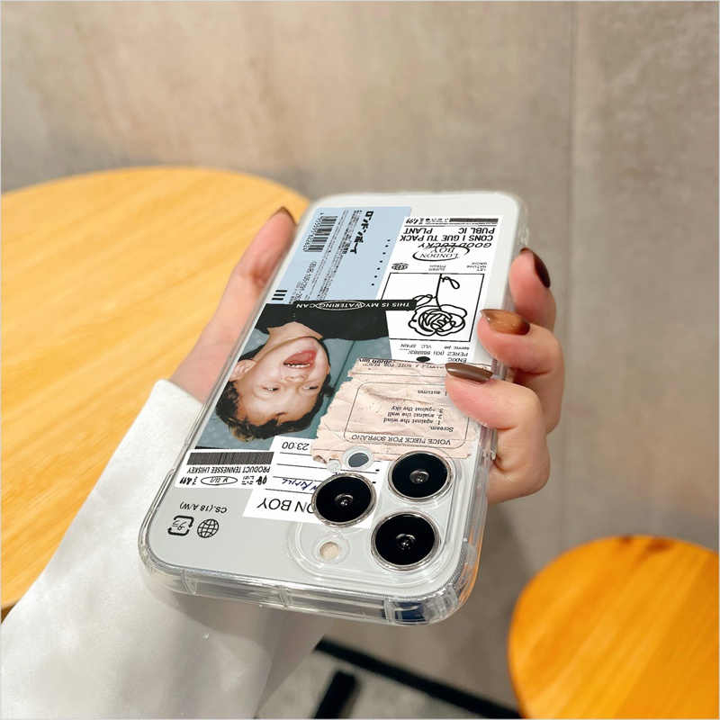 Ốp lưng iphone Ốp Điện Thoại In Hình Bé Trai Bé Gái Cho iPhone 6 7 8 SE 7 + 8 + X XR XS 11 12 13 Mini Pro Max